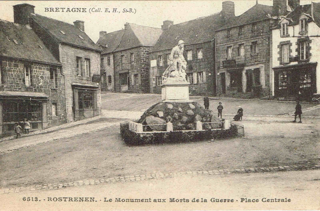monument aux morts de Rostrenen